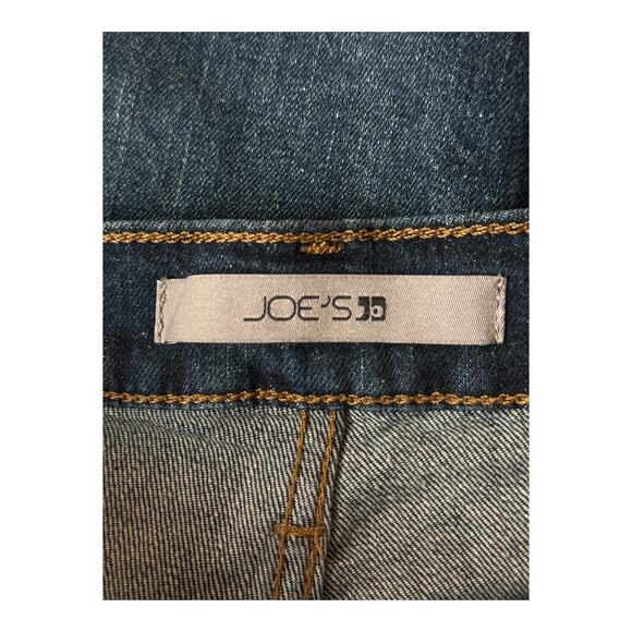 Joe's Jeans Cuffed High Waist Mid Thigh Denim Shorts blue size 29 - Picture 3 of 6